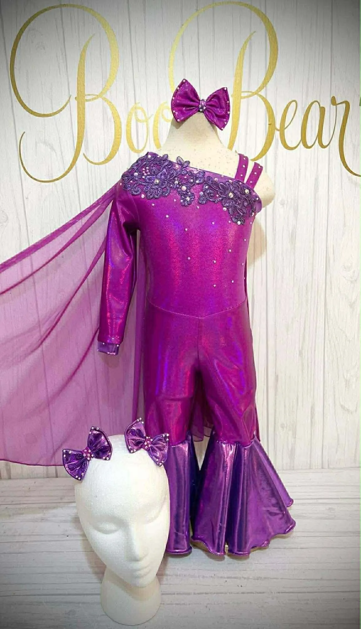 12/2 BooBear Purple Fun Fashion - Hannah Sims 