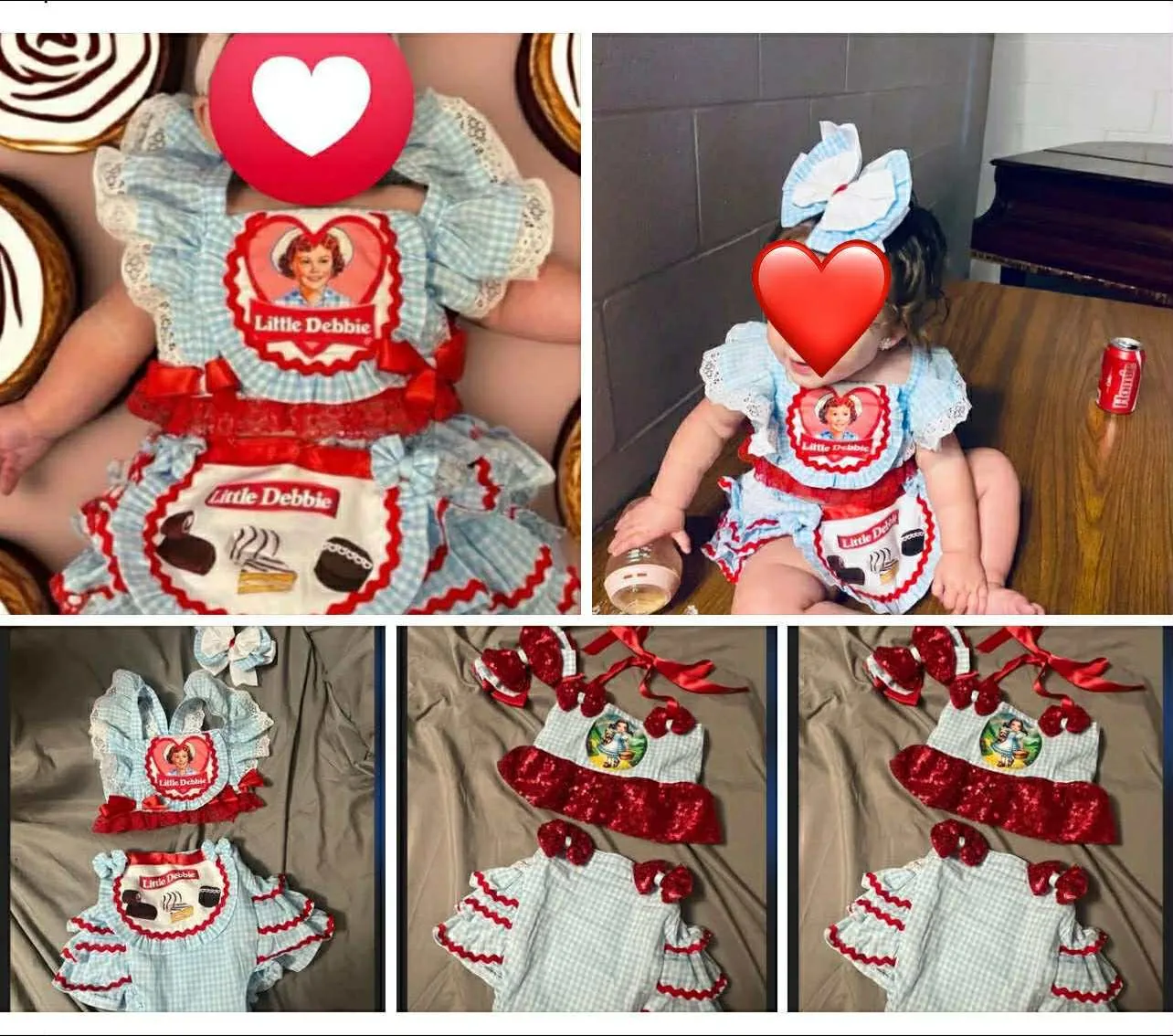 6/18m Little Debbie/Wizard of Oz OOC Combo-Miranda Jo