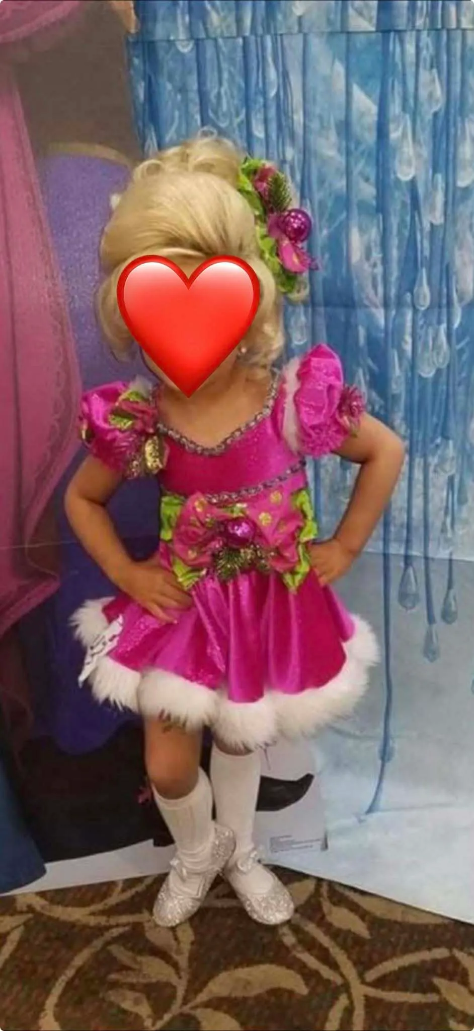 2/4 Hot Pink Fur Christmas Casual/OOC- Miranda Ji