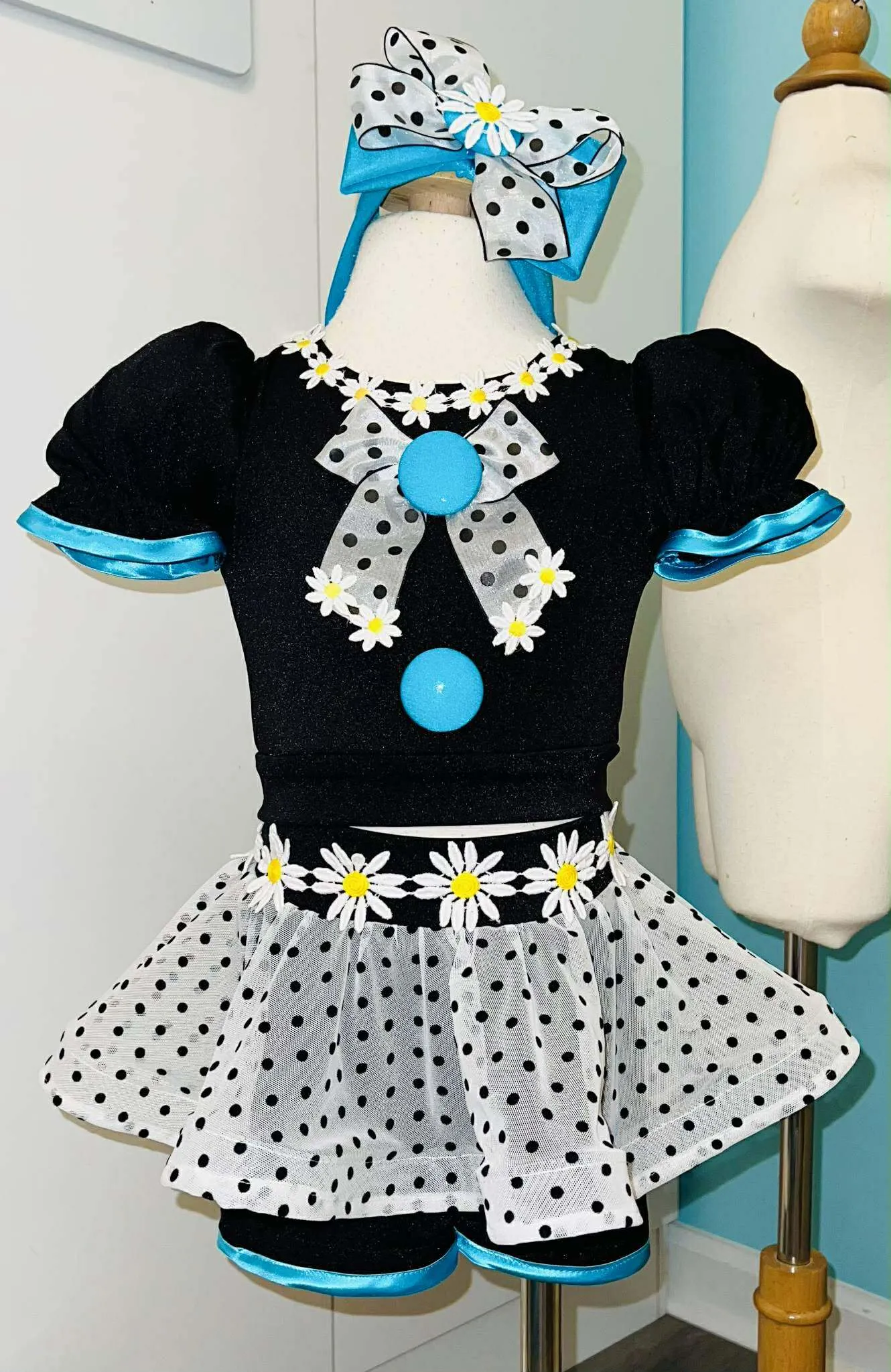 2/4 Angie Black and Blue Casual- Brittani Cash