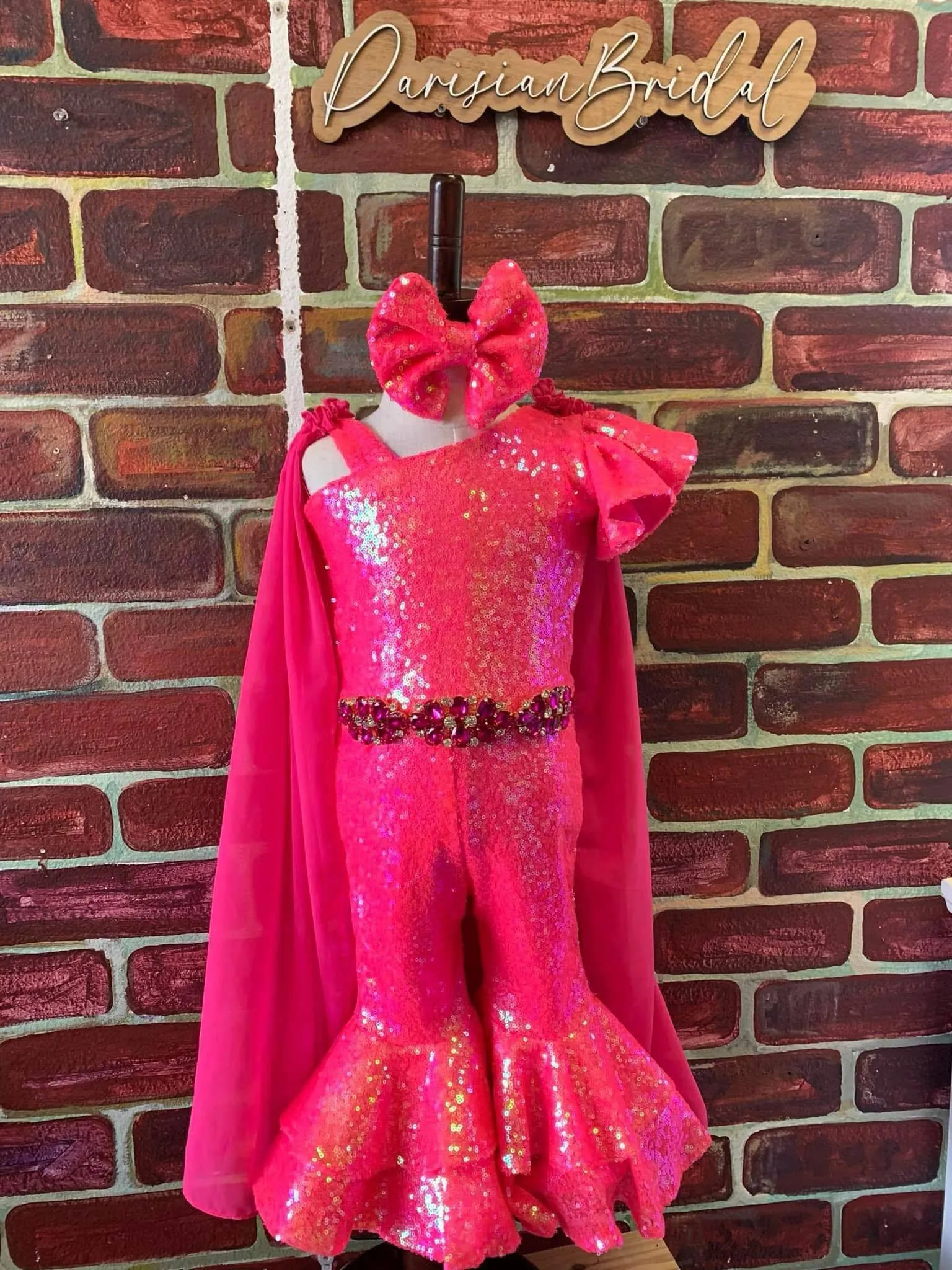 18/3 Hot Pink Fun Fashion- Kara Vaughn