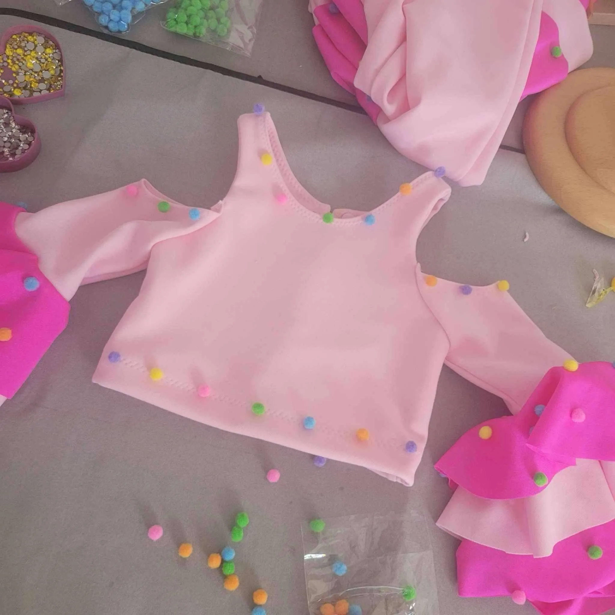 18/3 Pink Dots Kaitlyn Casual-AR