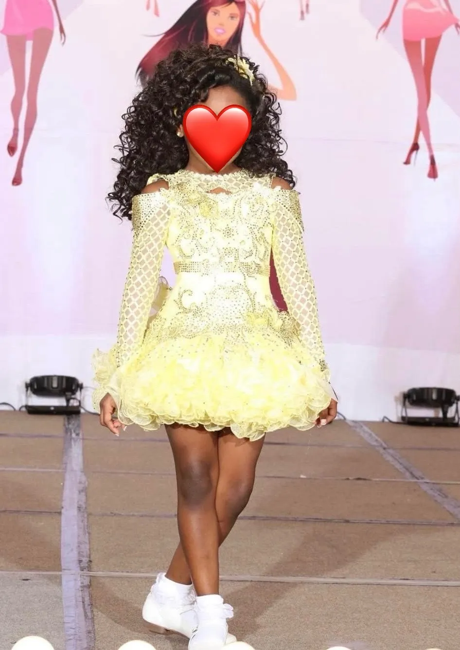 4/6 Yellow Cinderella Fashions