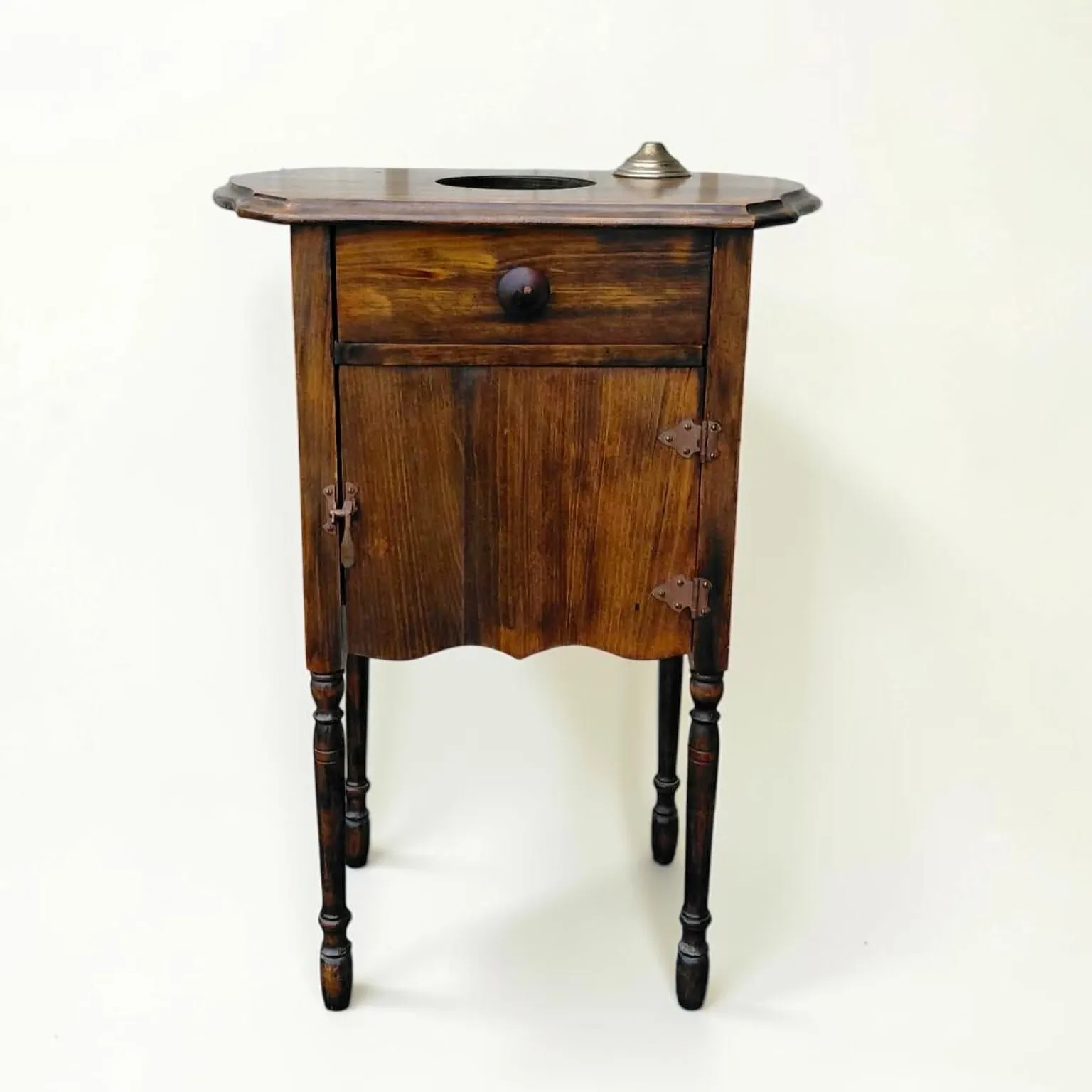 Vintage Wooden Cabinet Table