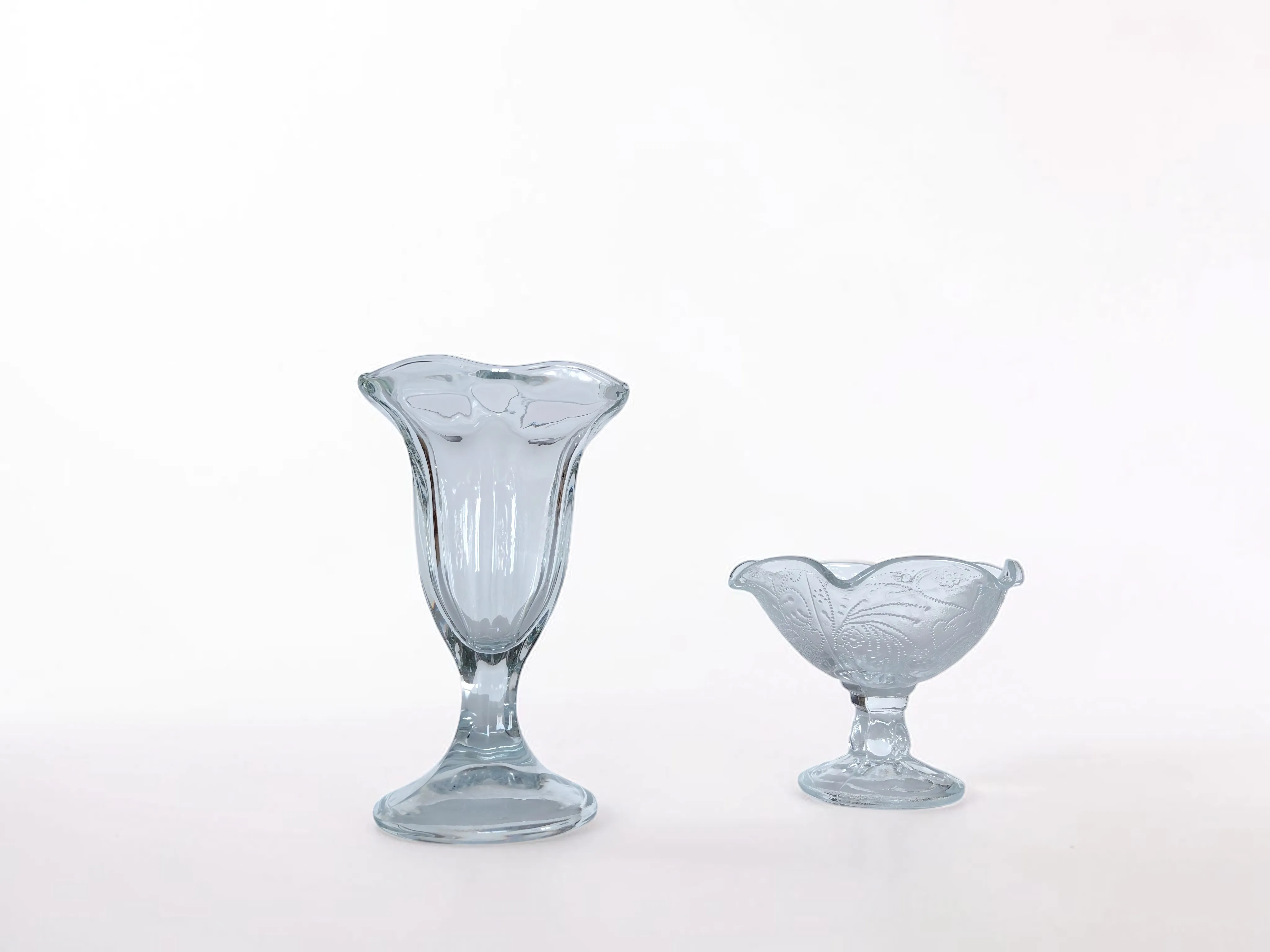 Clear Glass Dessert Dishes