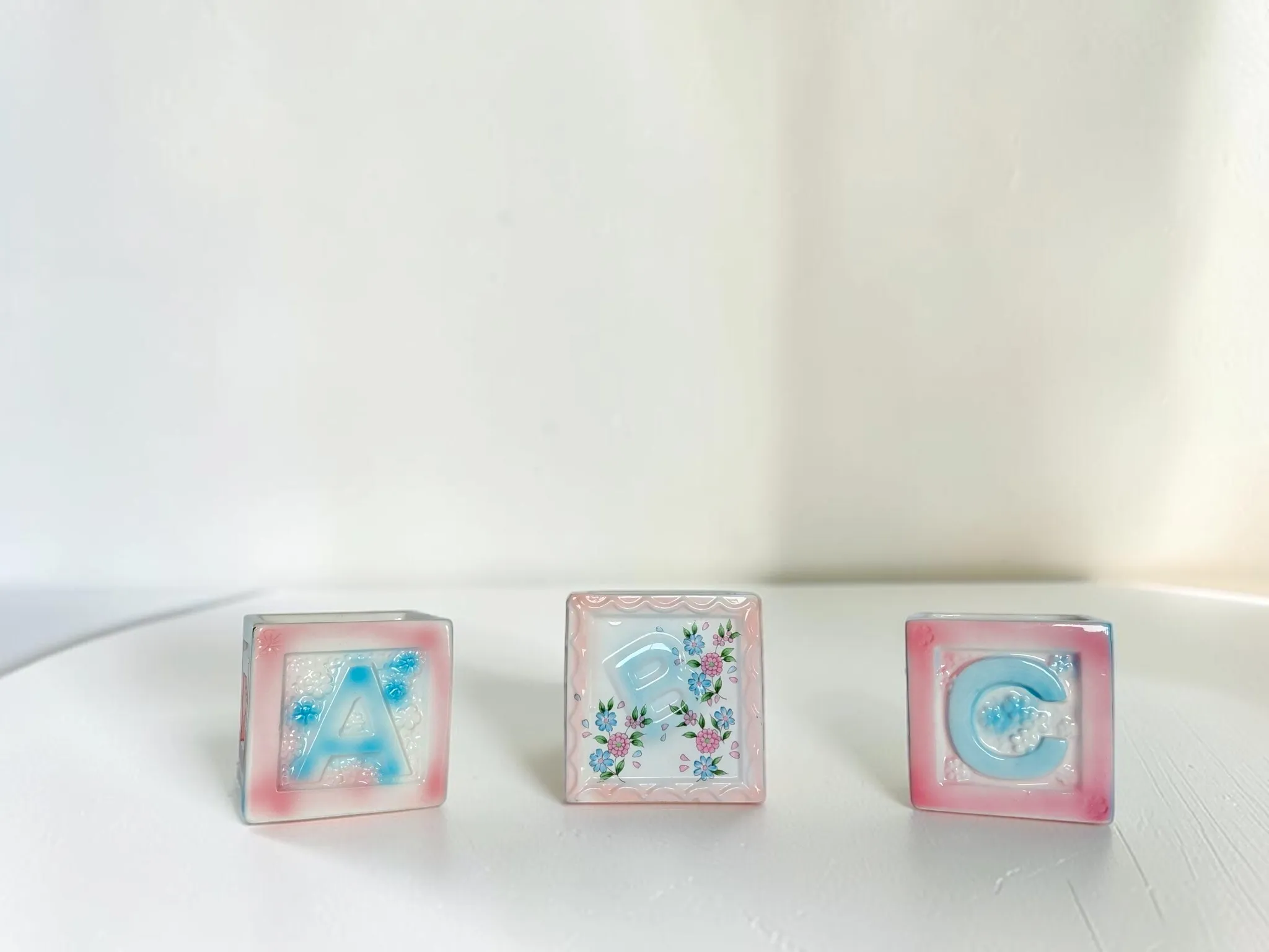 Ceramic Baby Blocks