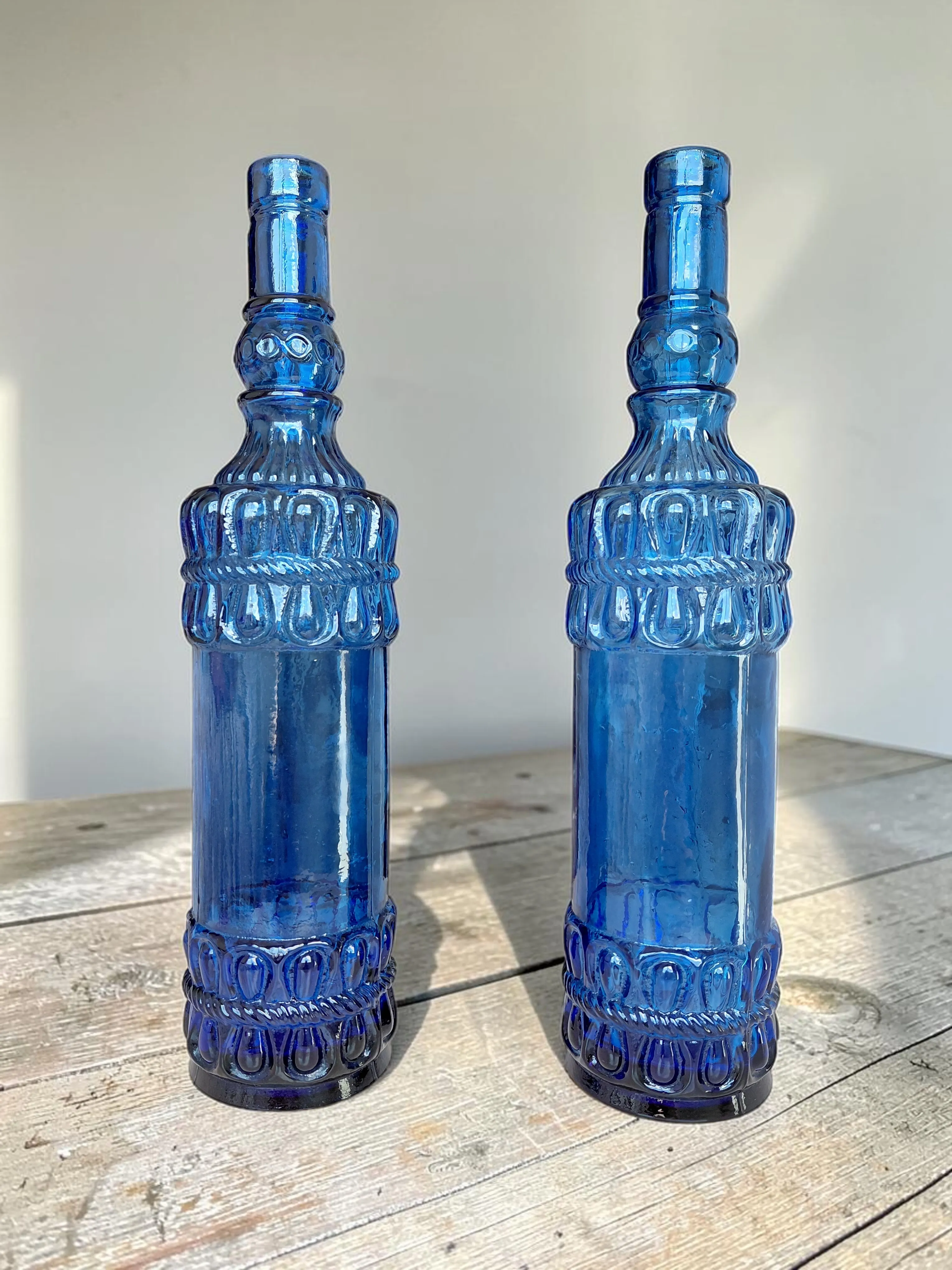 Cobalt Blue Glass Bottles