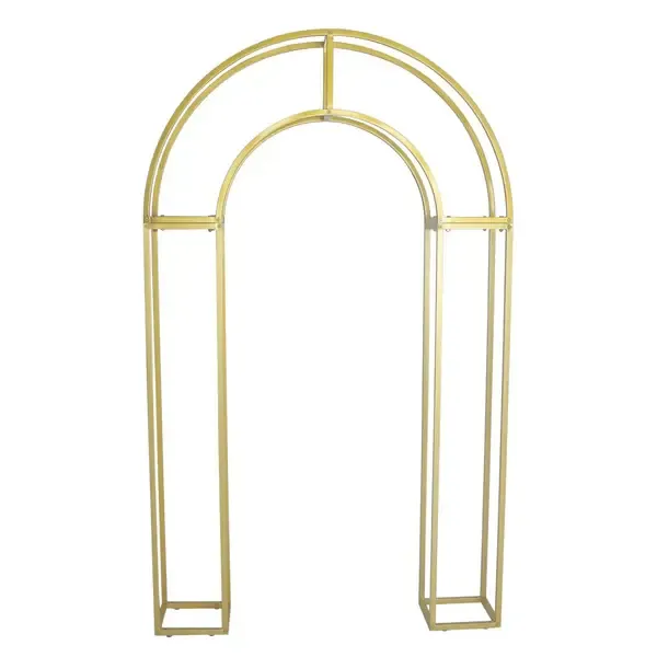 3D Geometric Open Arch Frame
