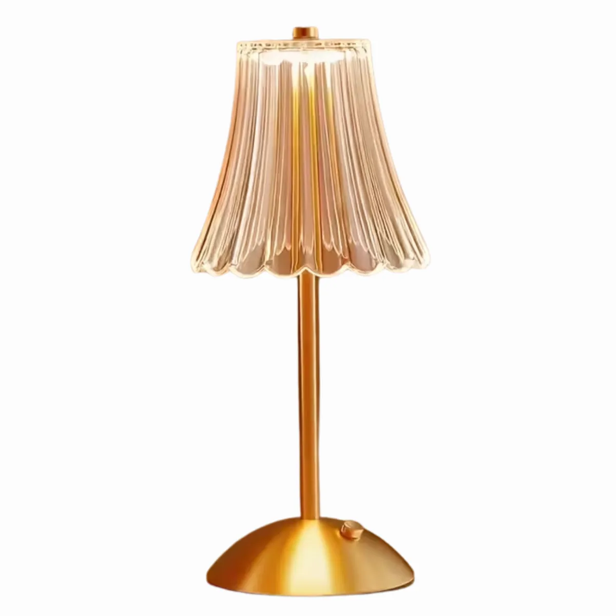 Crystal & Gold Touch Lamp