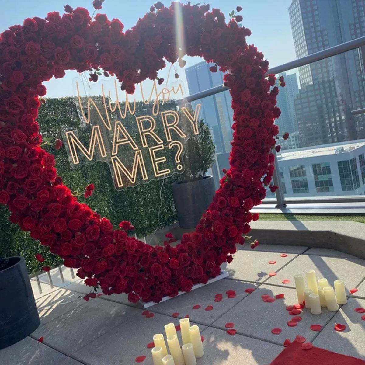 Will You Marry Me? Neon Sign