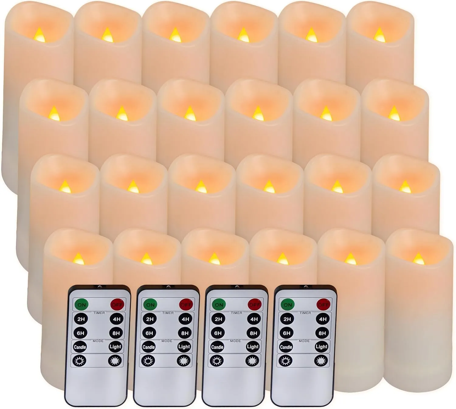 Pillar Candles - LED