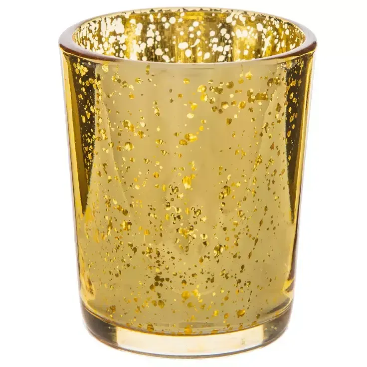 Gold Votive Candle Holder