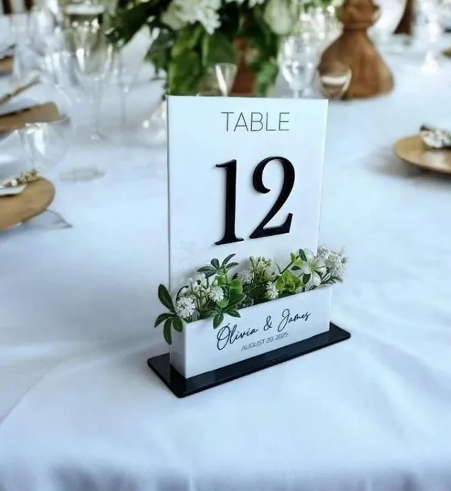 Table Numbers