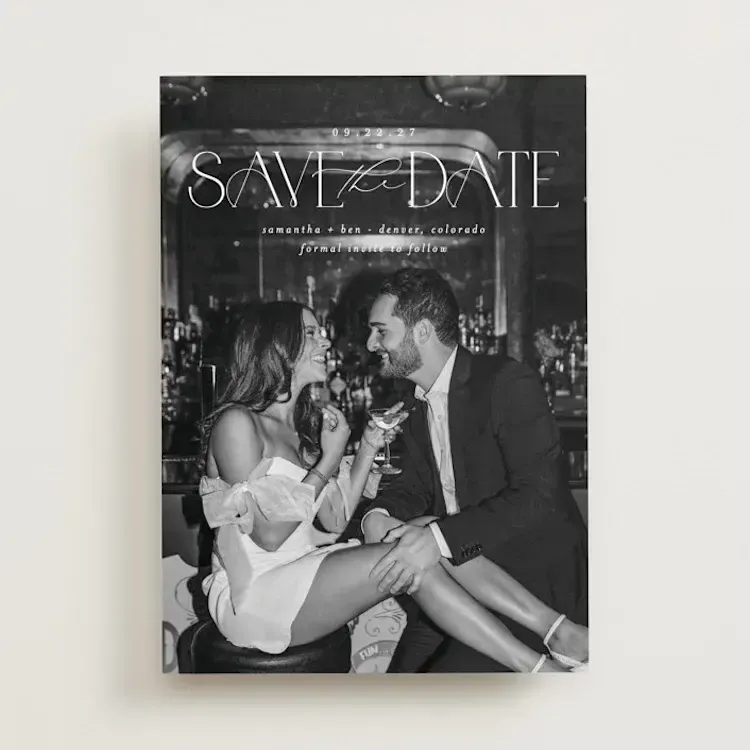 Custom Save The Date