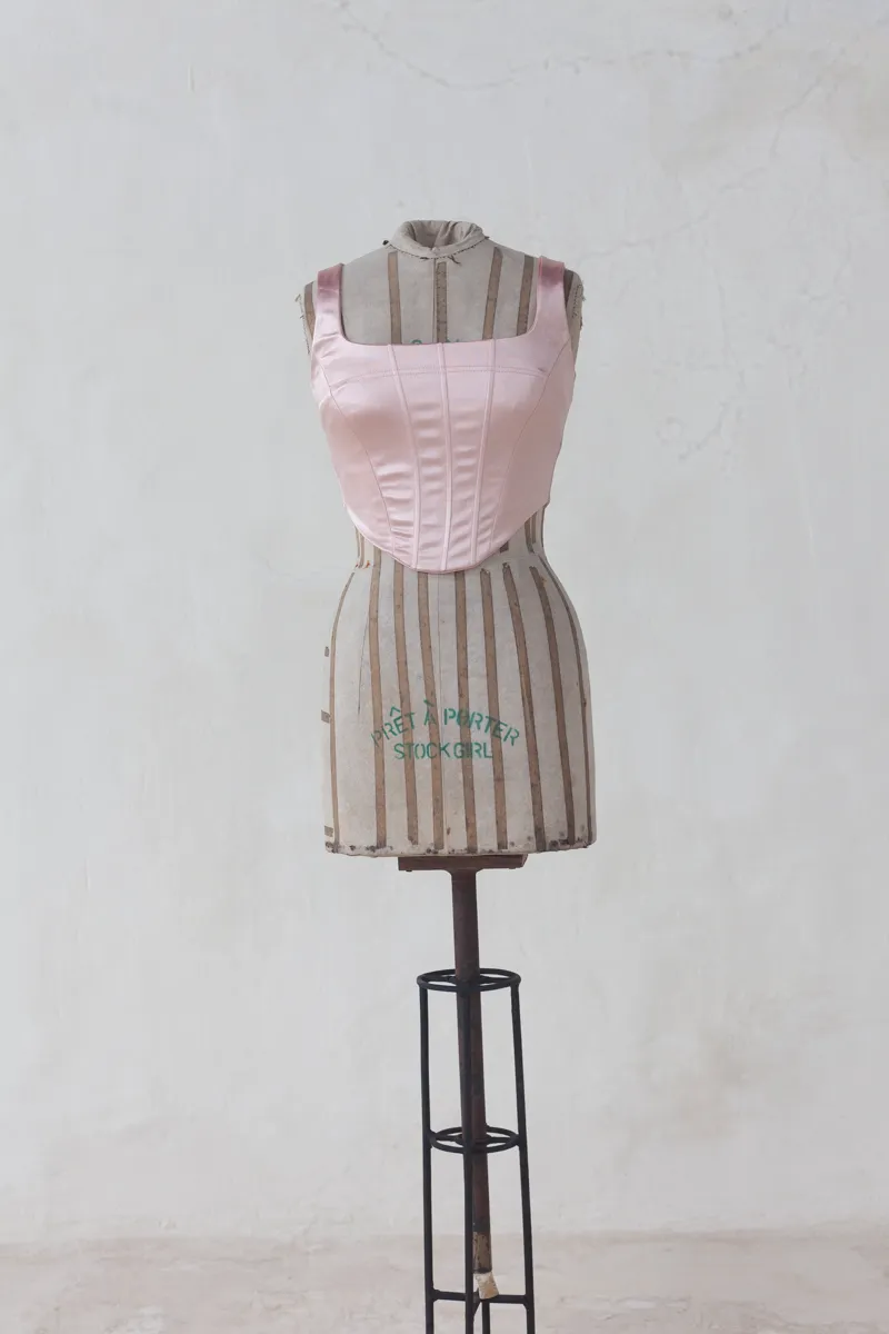 Pink and Fuchsia Pink Bustiers