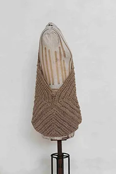 Macrame Straw Bag 