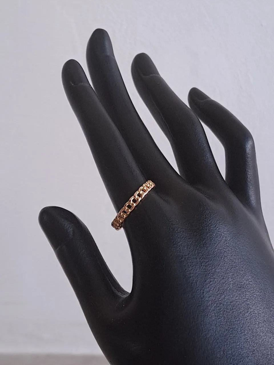 Chain Design Ring (L)