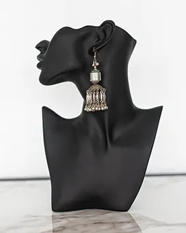  Antique Silver Earrings from India