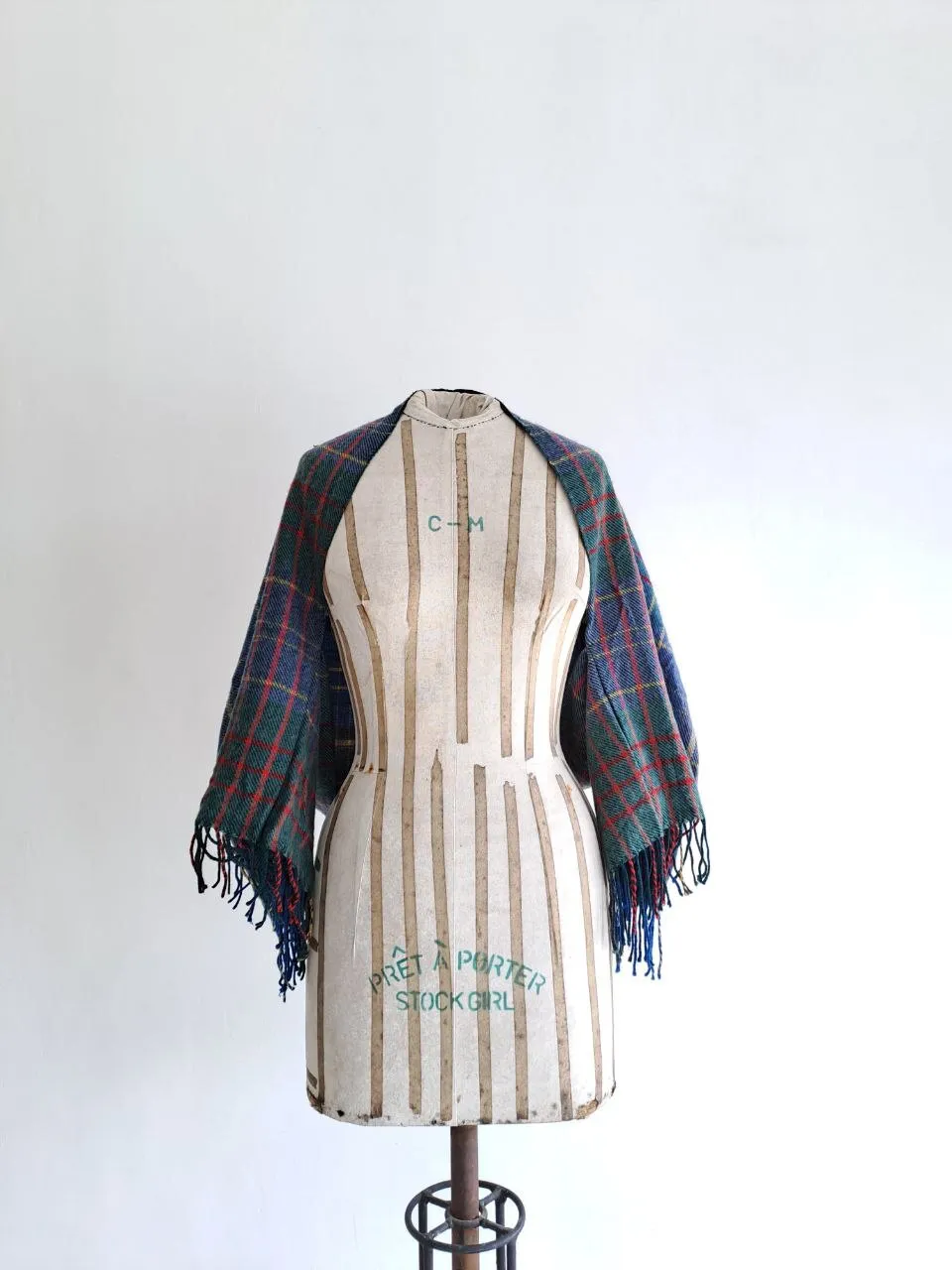 Tartan Scarf / Poncho