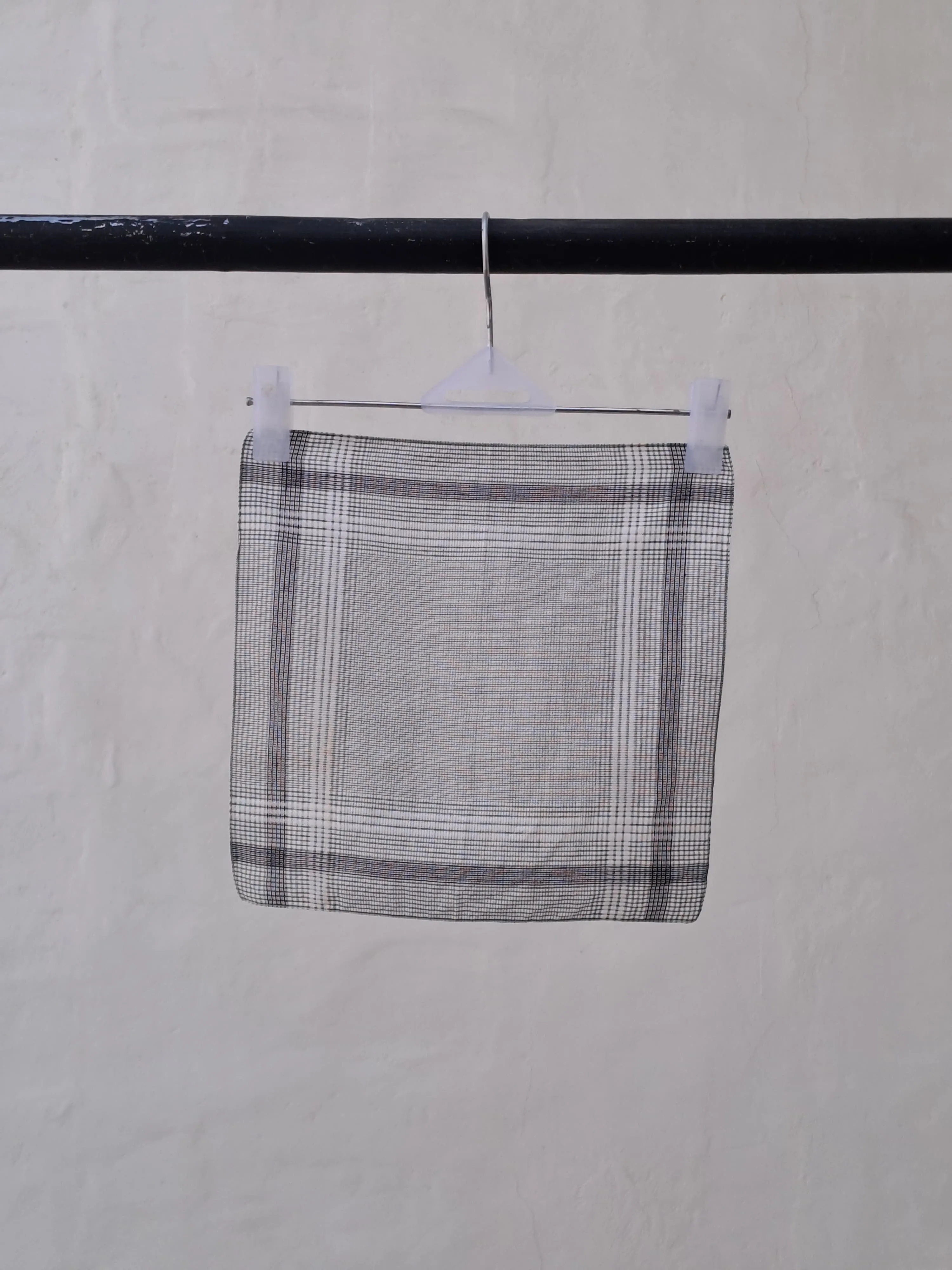Mens Light Grey Pocket Square