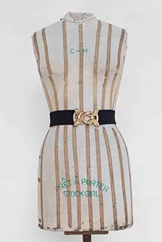 Black Belt with Gold Emblem