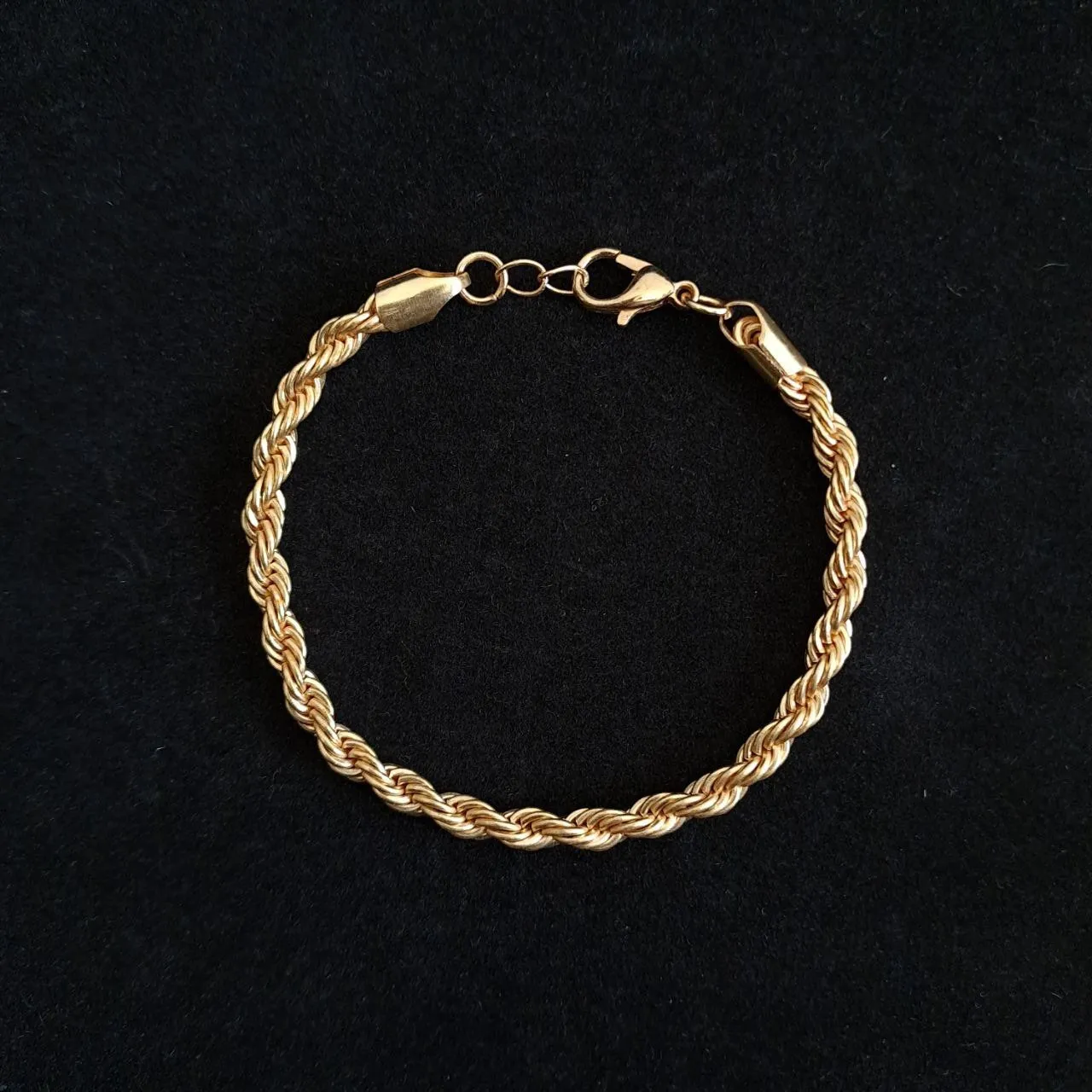 Rope Gold Bracelet