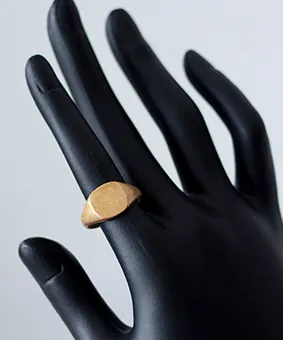 Gold Signet Ring