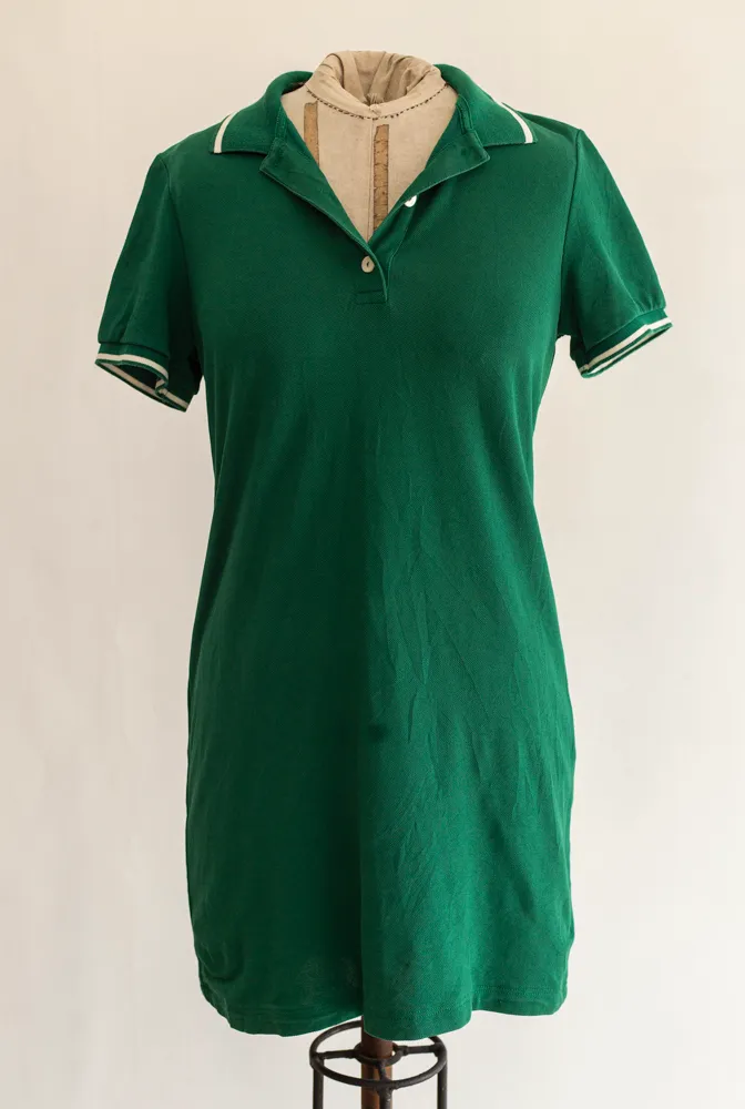 Green Polo Style Dress
