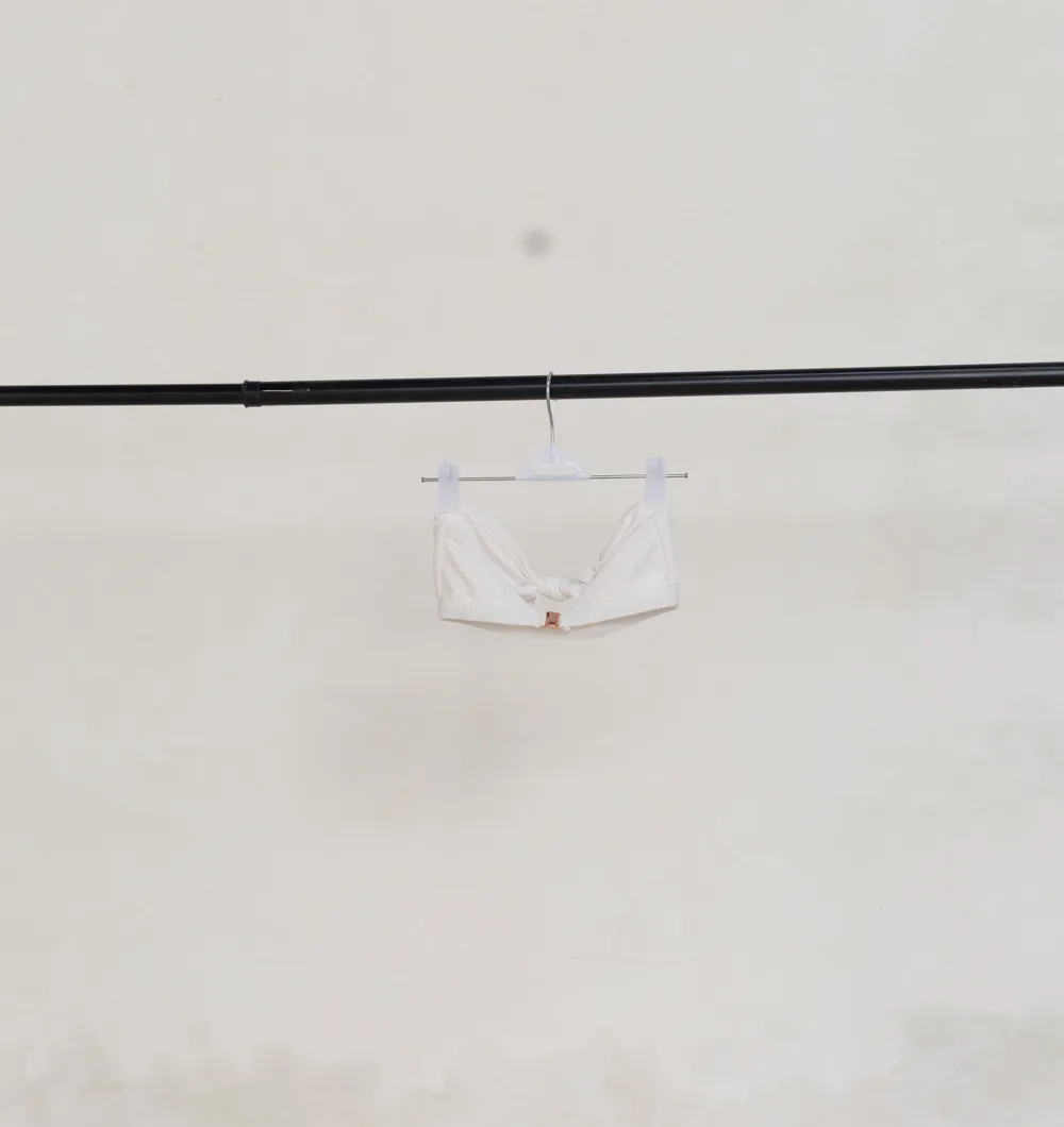  Strapless White Bikini ( Set)