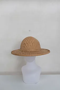 Brown Straw Hat 