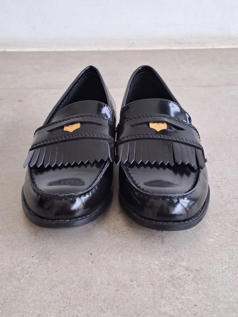 Gloss Leather Shoes