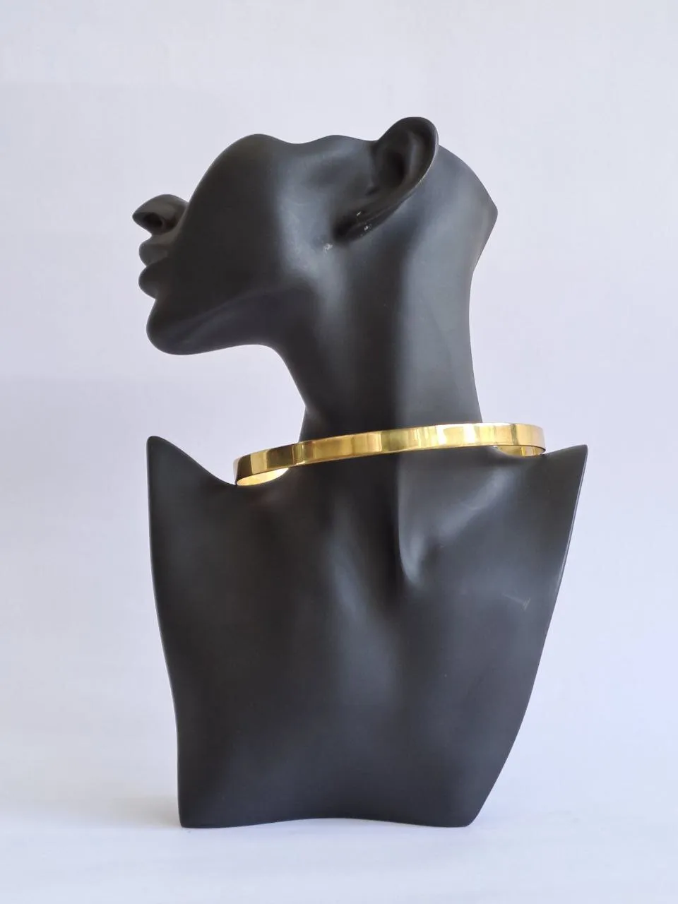 Gold Plain Chocker