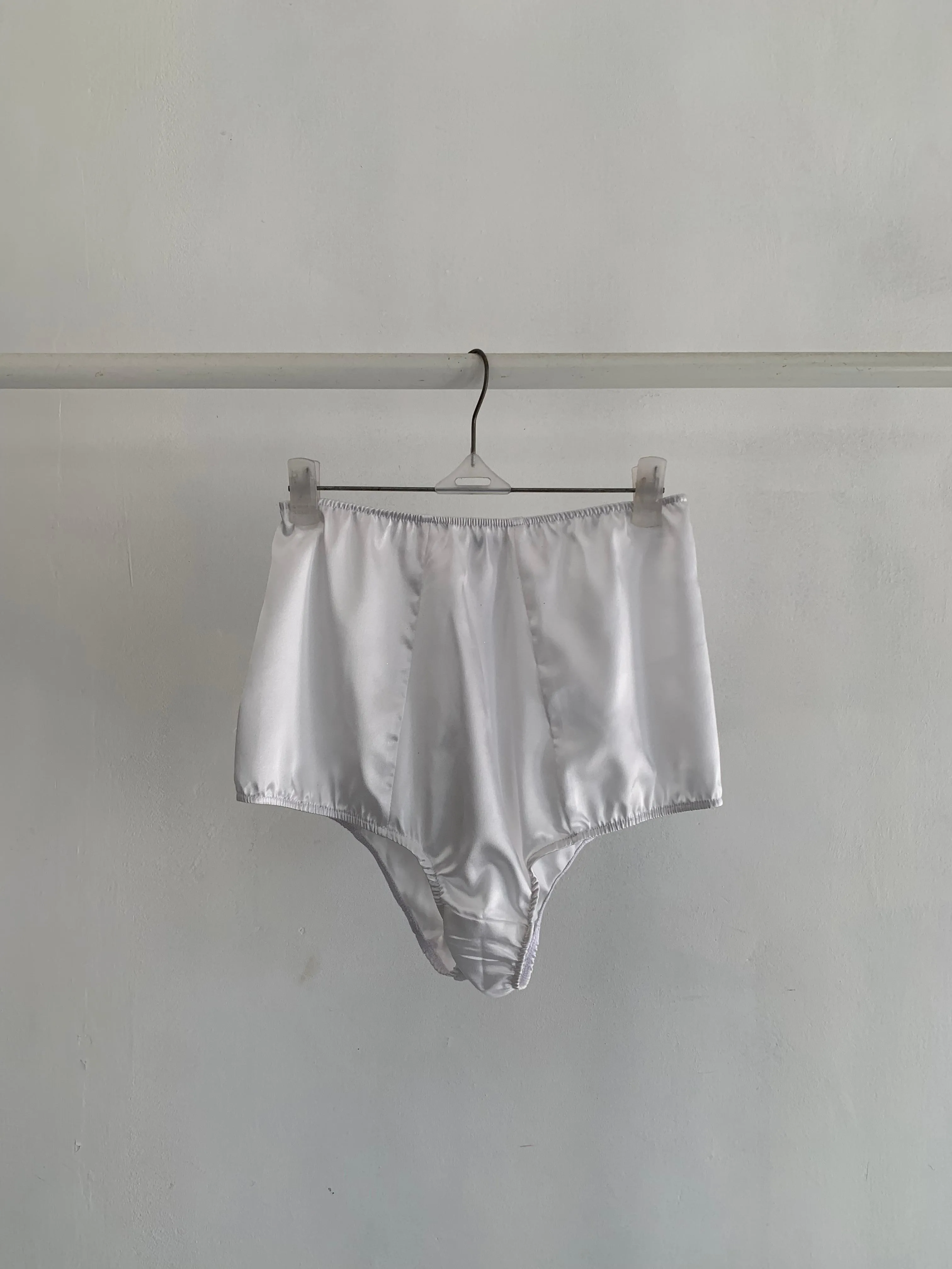 White Satin Knickers