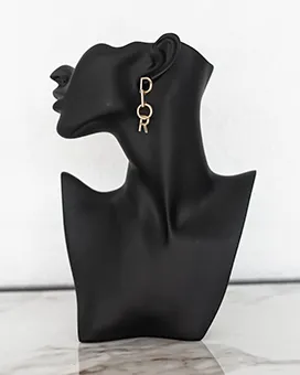 Dior "DIOR" Letters Earrings