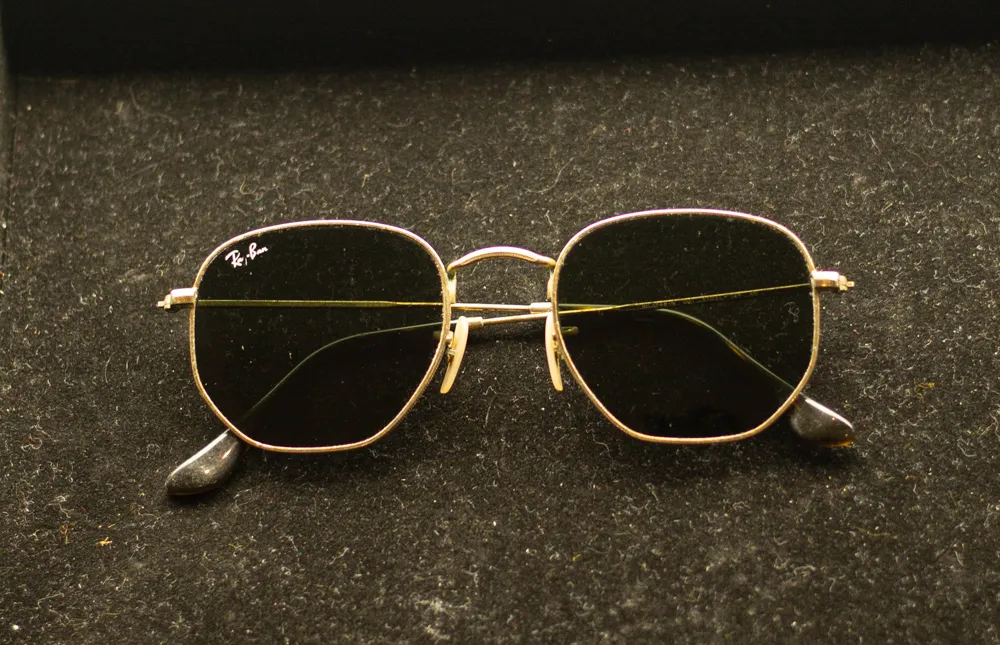 Retro Gold Sunglasses