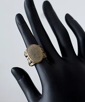 Oval Gemstone Ring