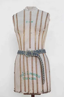 Braided Denim Belt