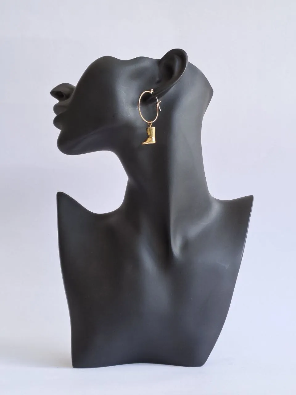 Doll Parts Gold Hoop Earrings