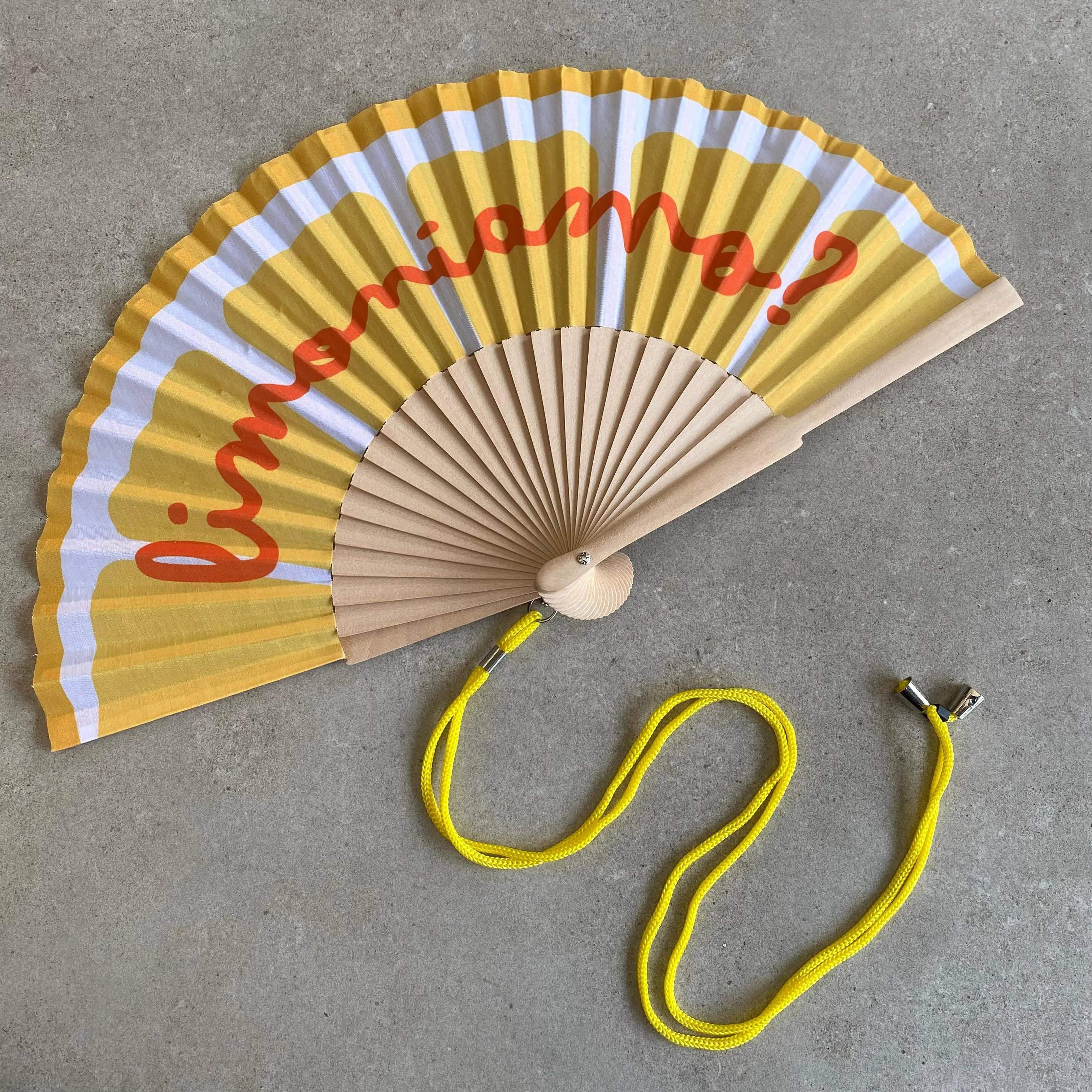 "Limoniamo?" Yellow Fan