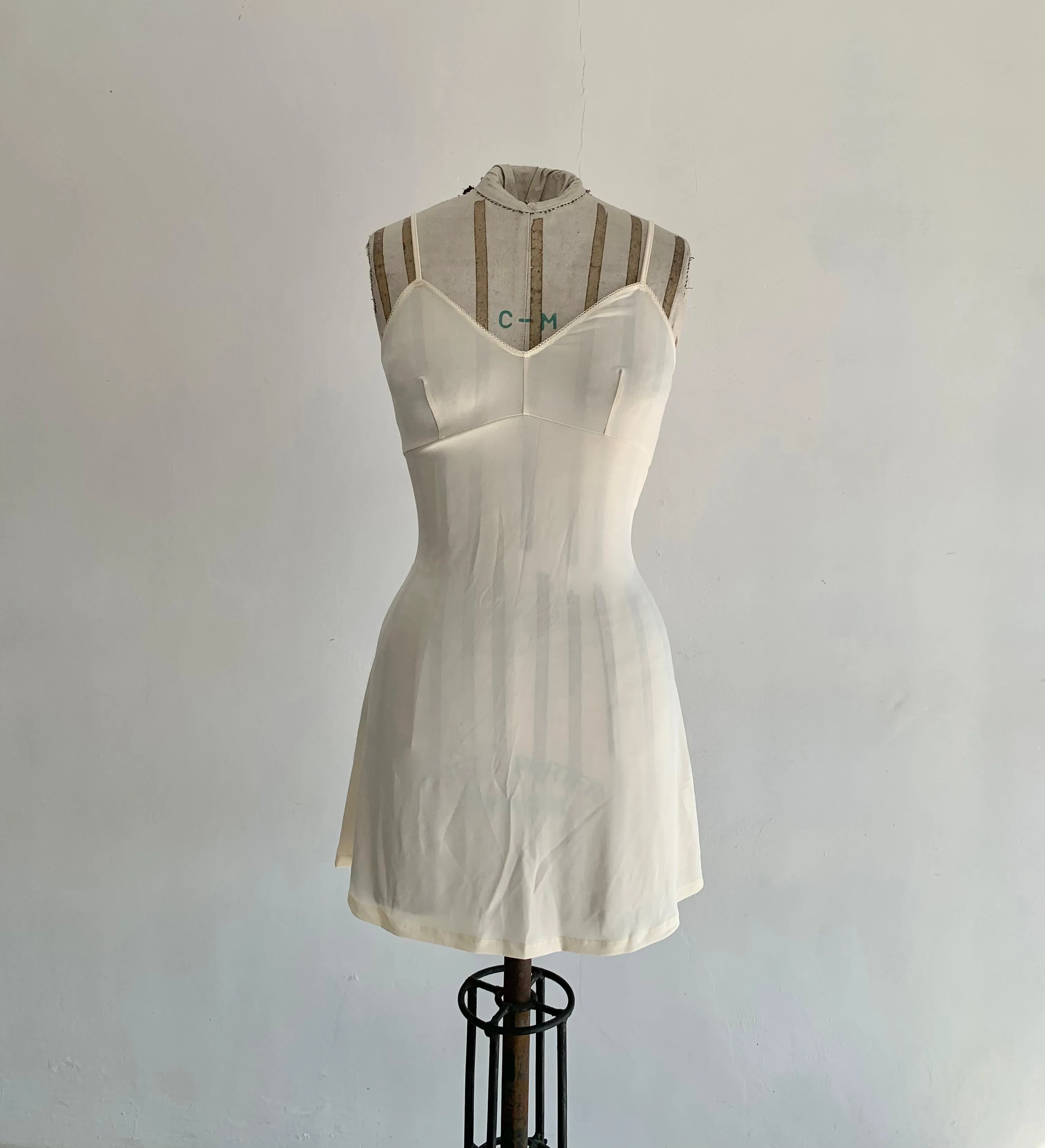 Zimmermann Cream Slip Dress