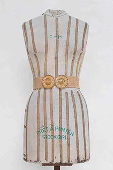Straw High Waisted Belt