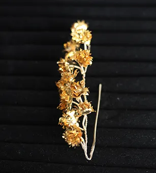  Flower Antique Hair Piece