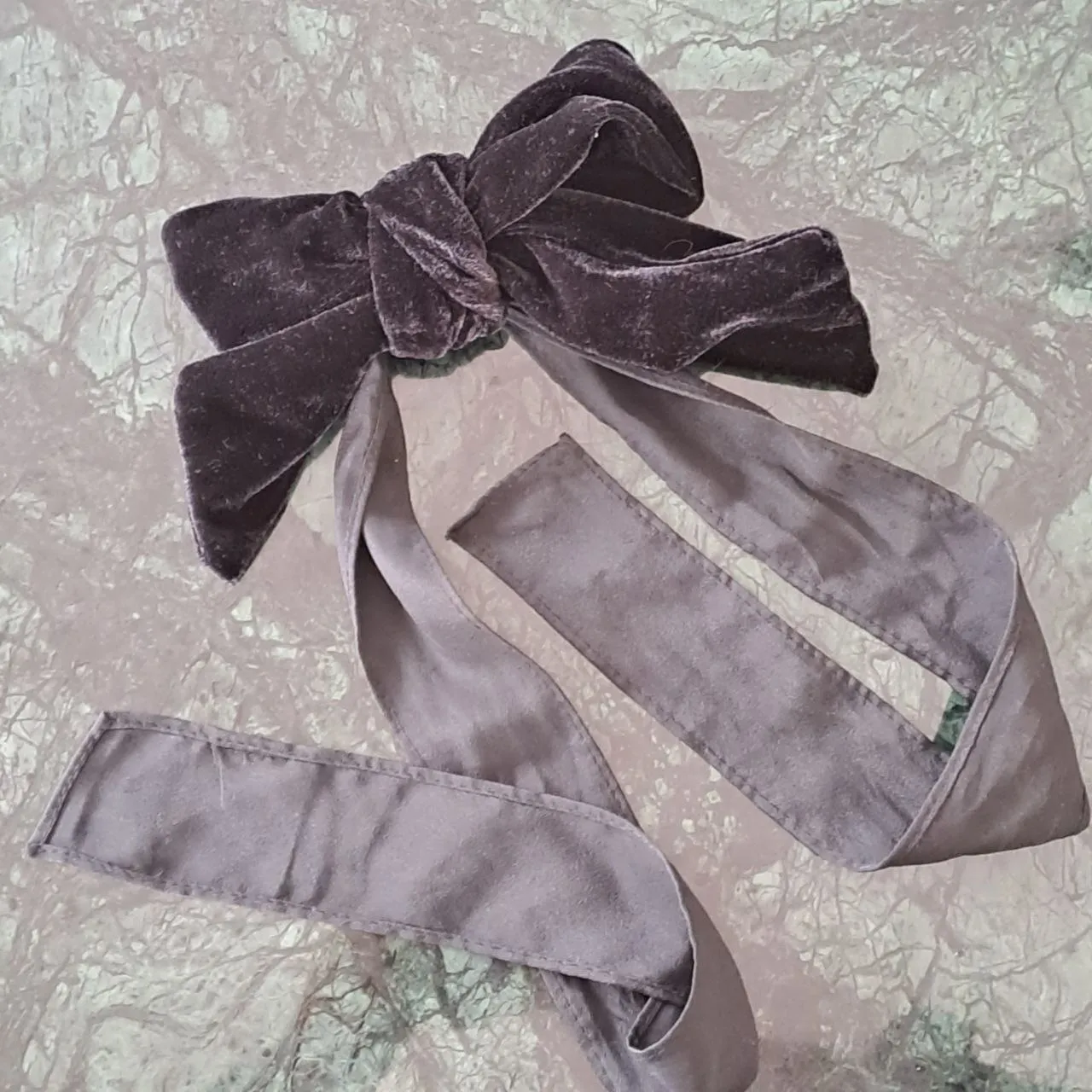 Black Velvet Bow