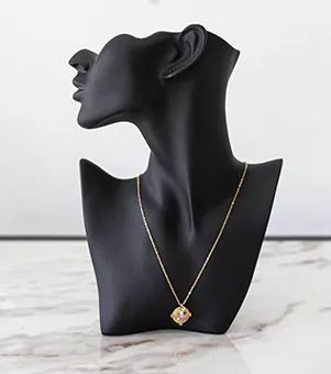 Thin Gold Chain with Koi Fish Pendant