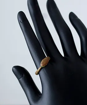 Vintage Snake Pattern Ring