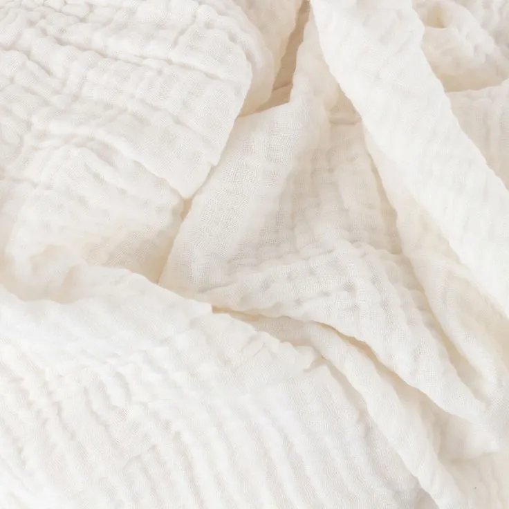 Cream Gauze Fabric