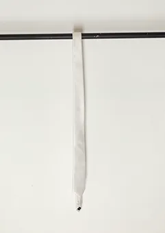 White Silk Neck Tie