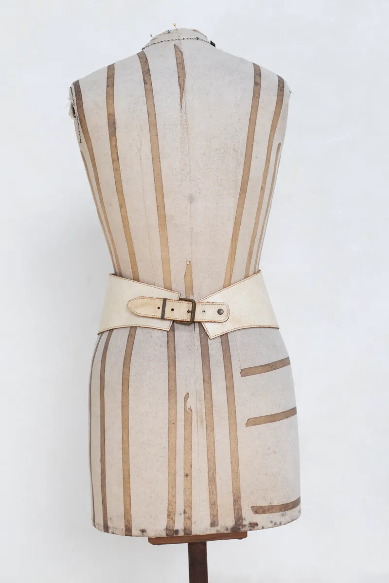 Cream Corset  Style Belt
