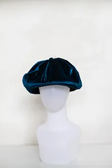  Velvet News Boy Cap