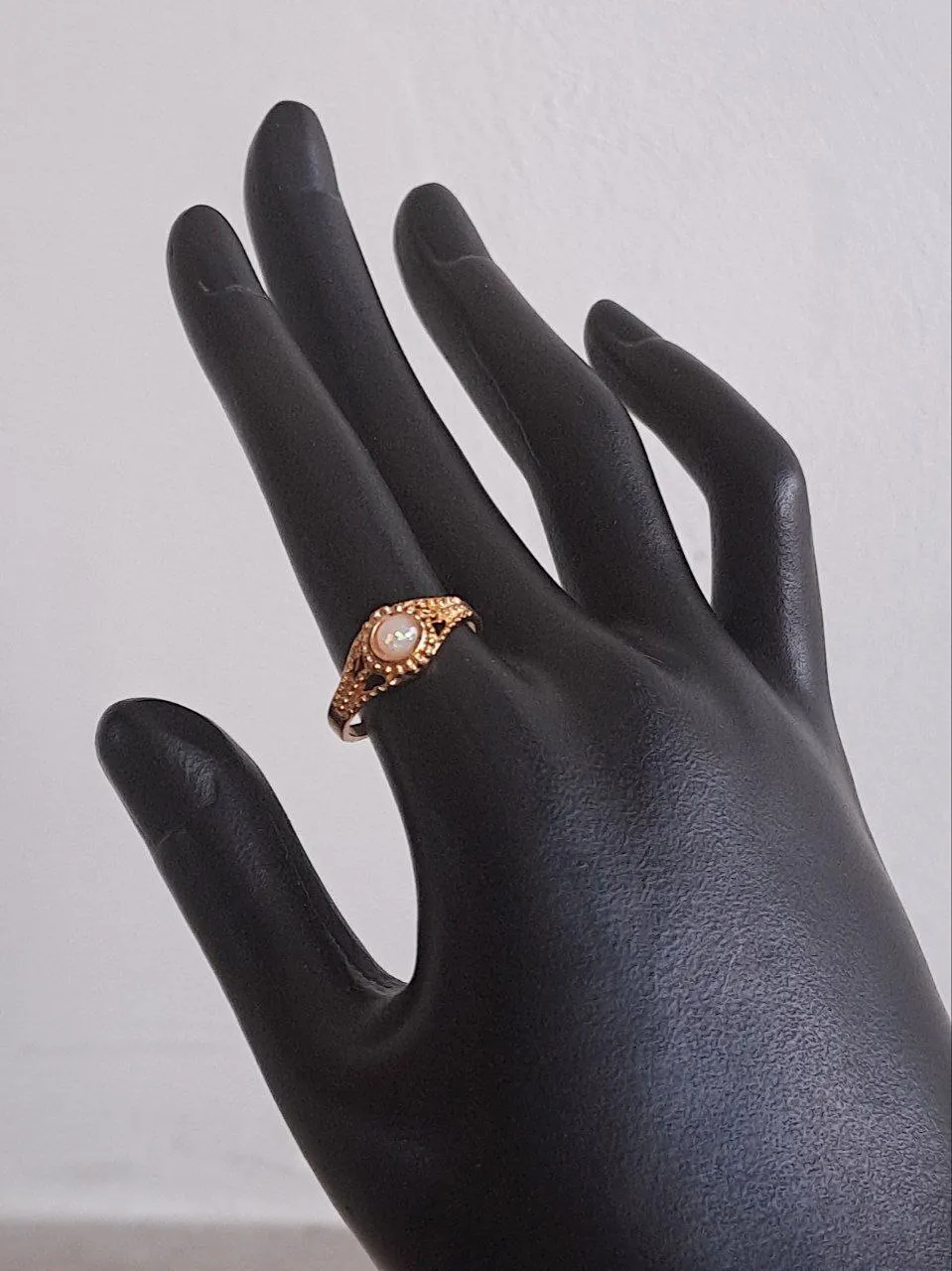 Gold Ring with Gem